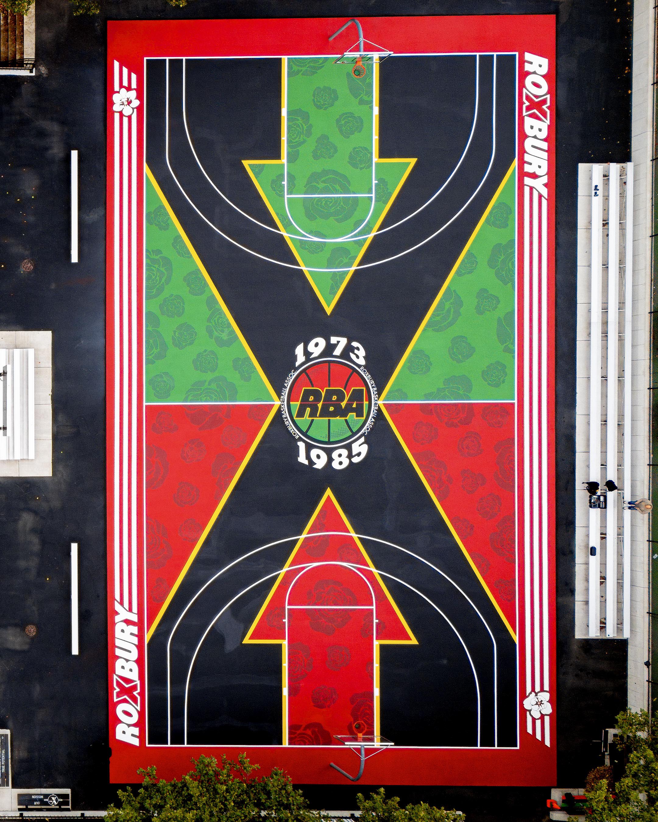 Full completed mural