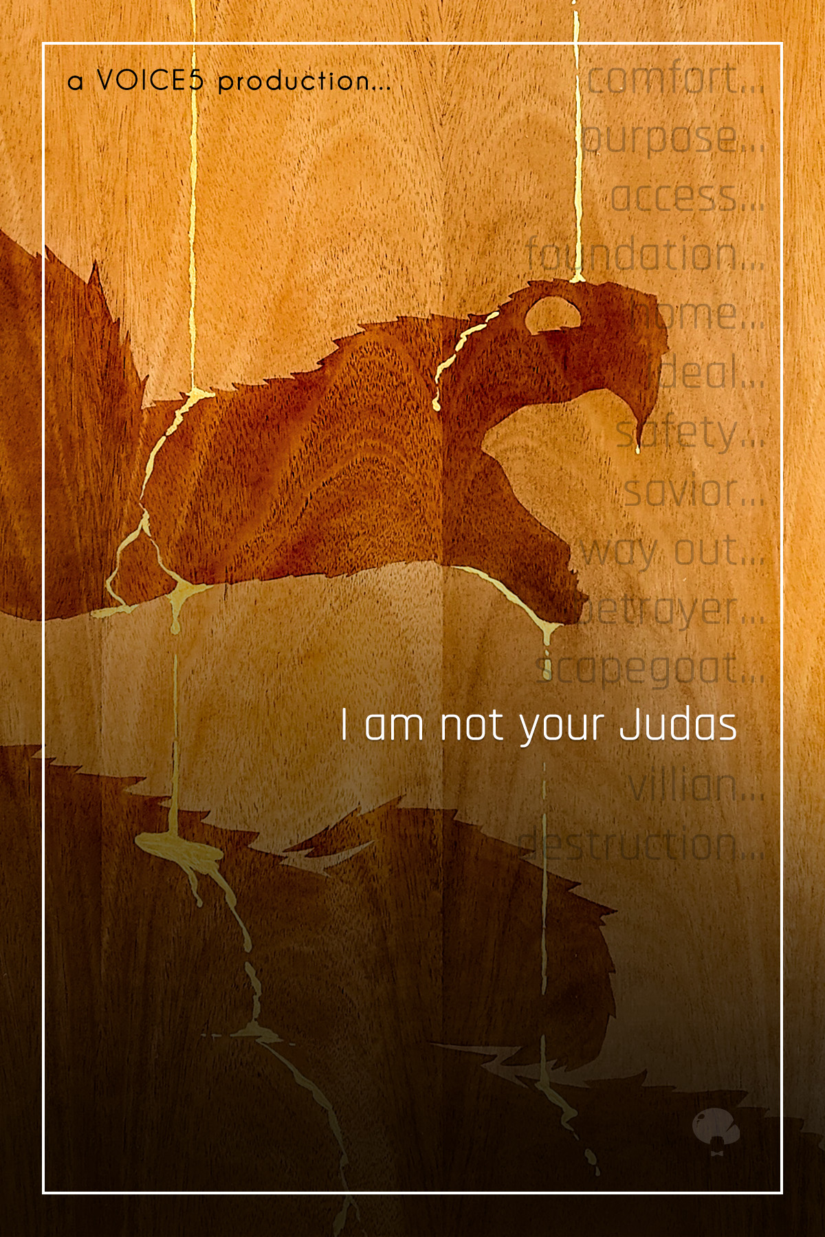 I Am Not Your Judas alternate poster
