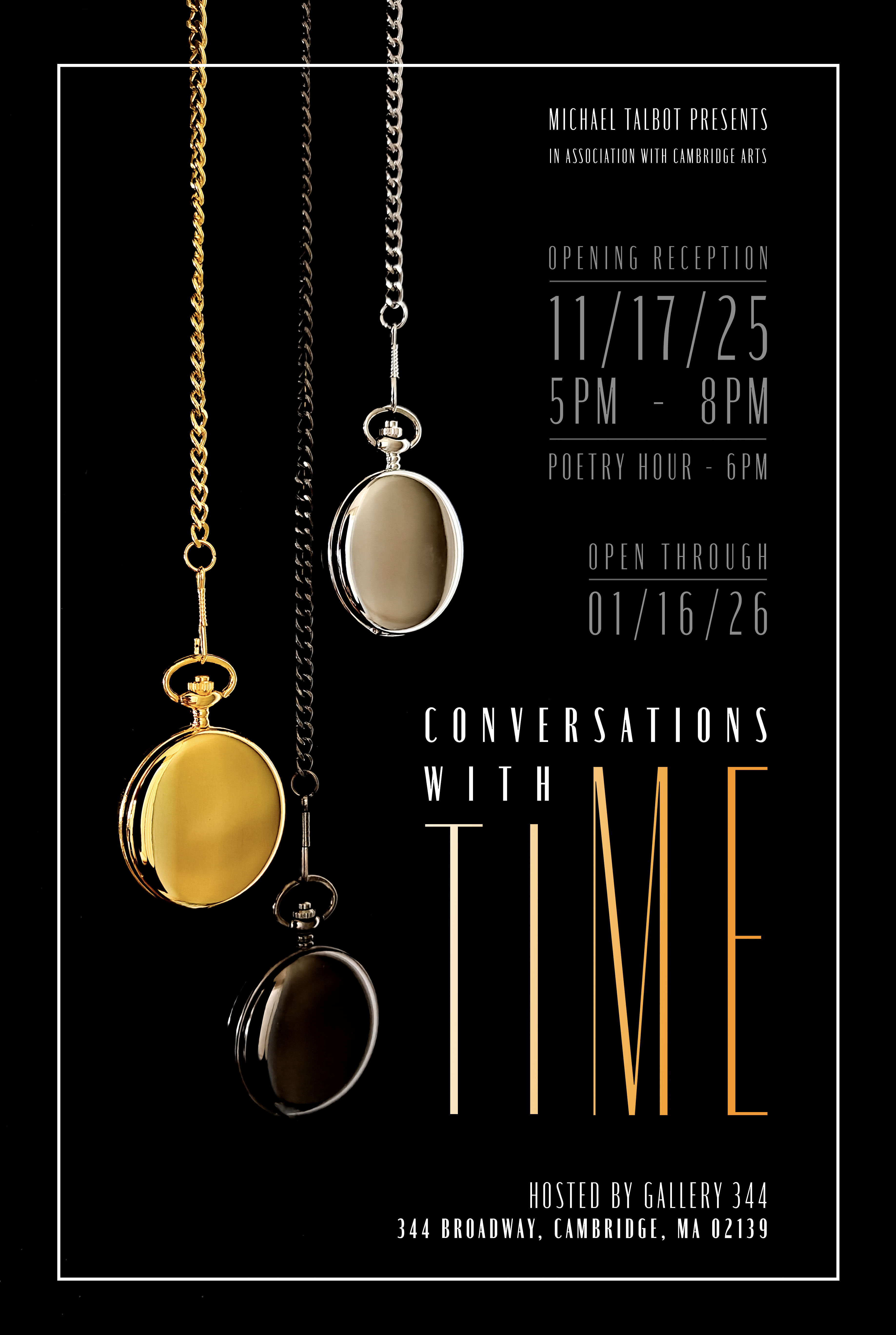 Conversations With Time poster